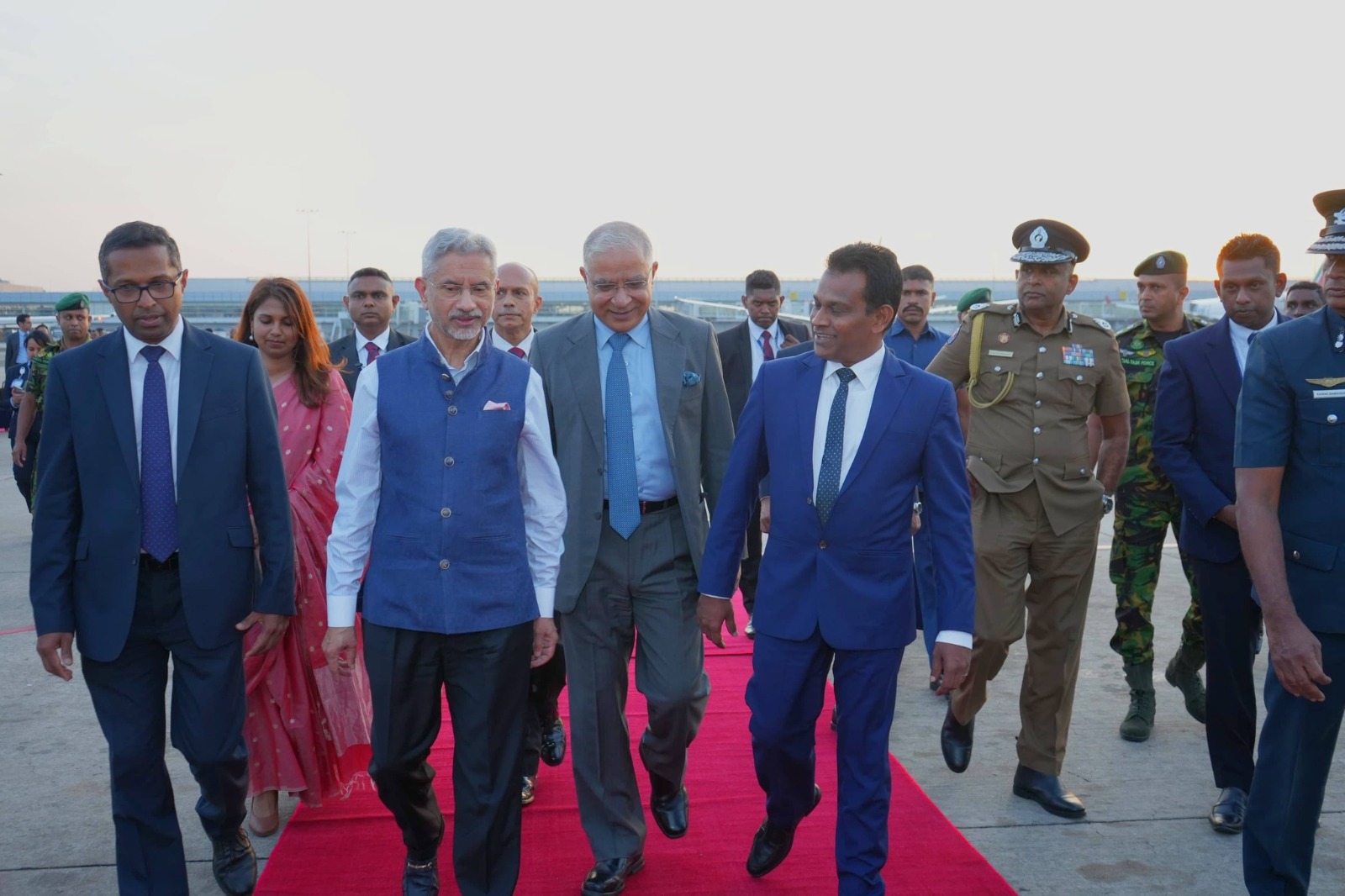 External Affairs Minister of India, Dr S. Jaishankar, arrives in Sri Lanka    in the aftermath of Cyclone ‘Ditwah’. 