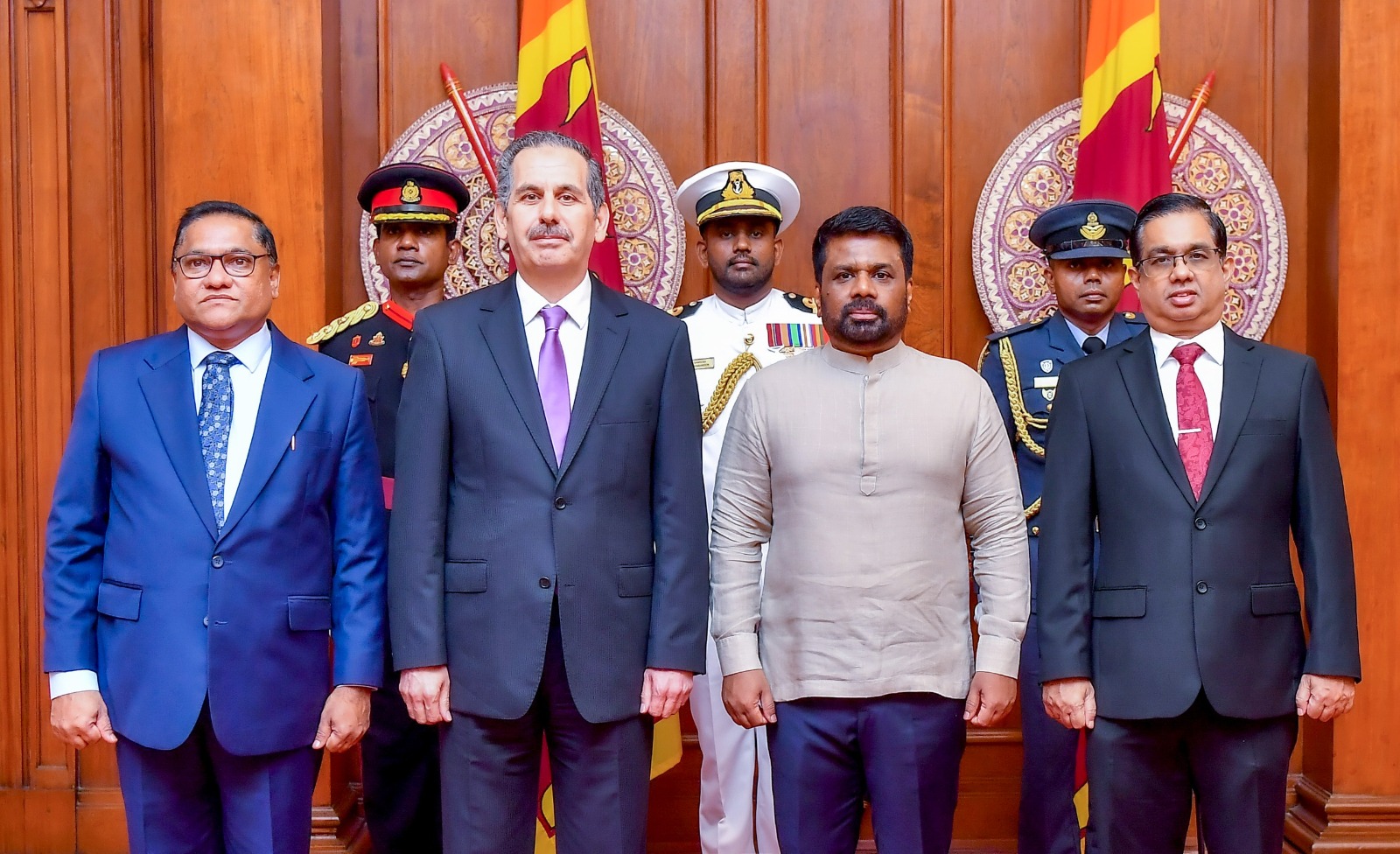 The Ambassador of the Hashemite Kingdom of Jordan presents Credentials to Sri Lanka