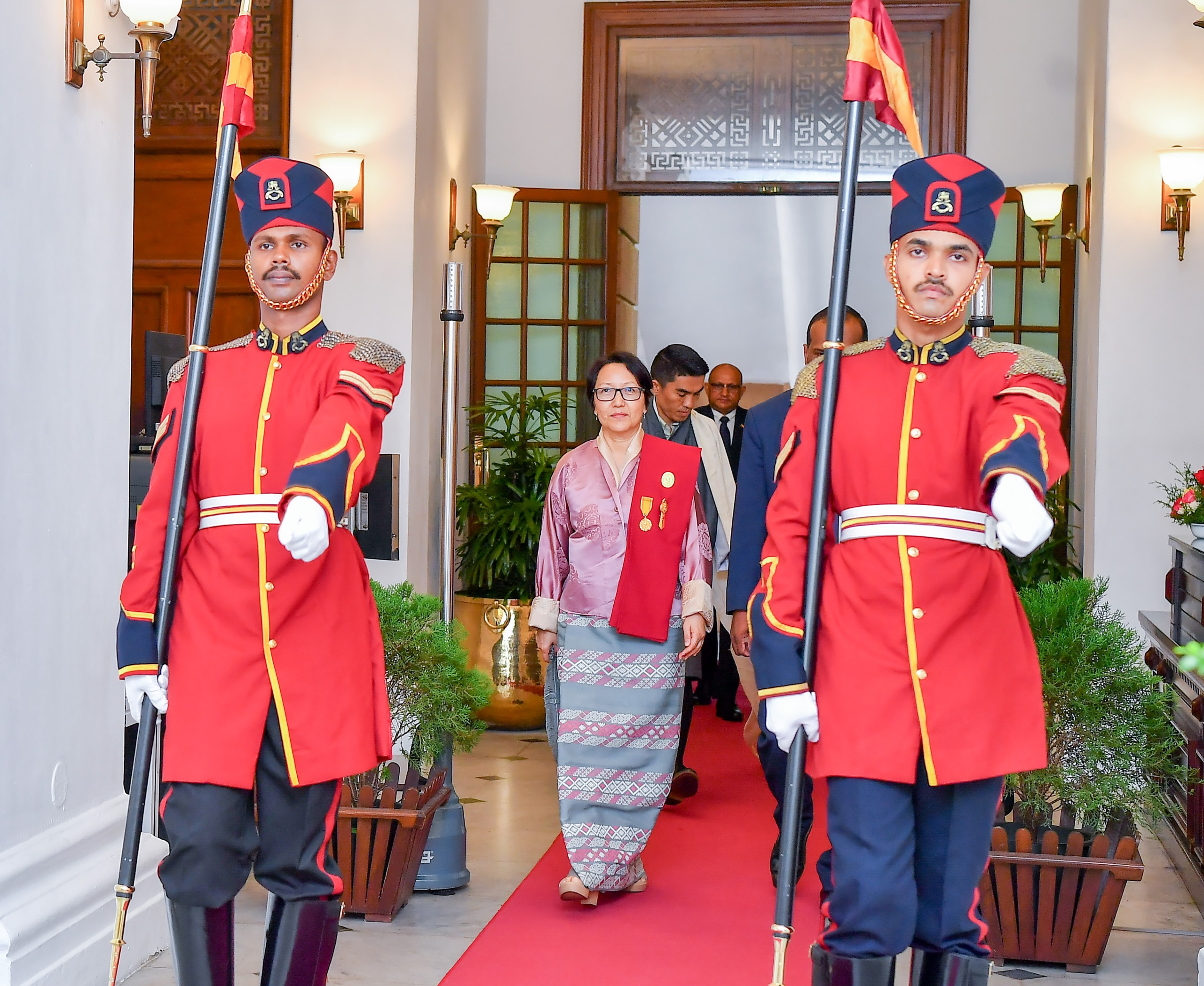 The Ambassador of the Kingdom of Bhutan presents Credentials to Sri Lanka