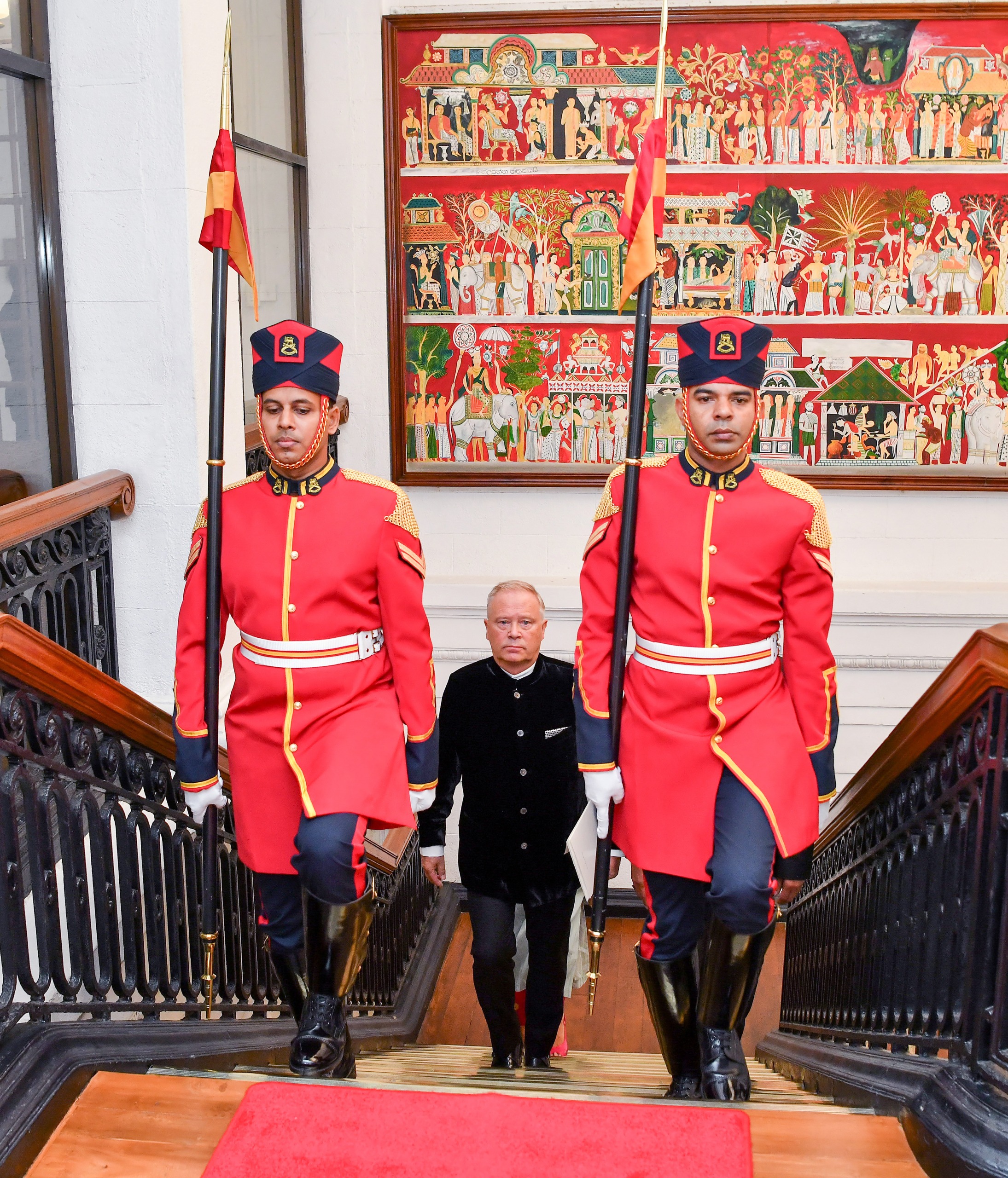 The Ambassador of the Republic of Iceland presents Credentials to Sri Lanka
