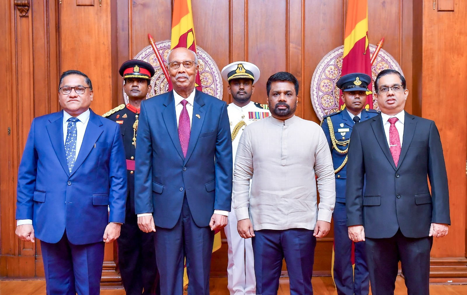 The Ambassador of the State of Eritrea presents Credentials to Sri Lanka